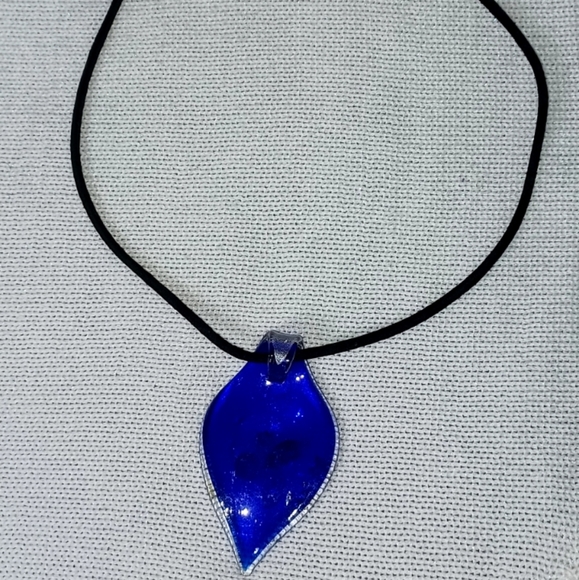 Authentic One a Kind Murano Glass Pendant Necklace - Picture 7 of 11